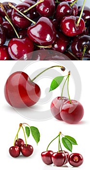 Cherry, fruit, food, red, sweet, cherries, fresh, Kirsche, Obst, Lebensmittel, rot, sÃÂ¼ÃÅ¸, frisch, photo